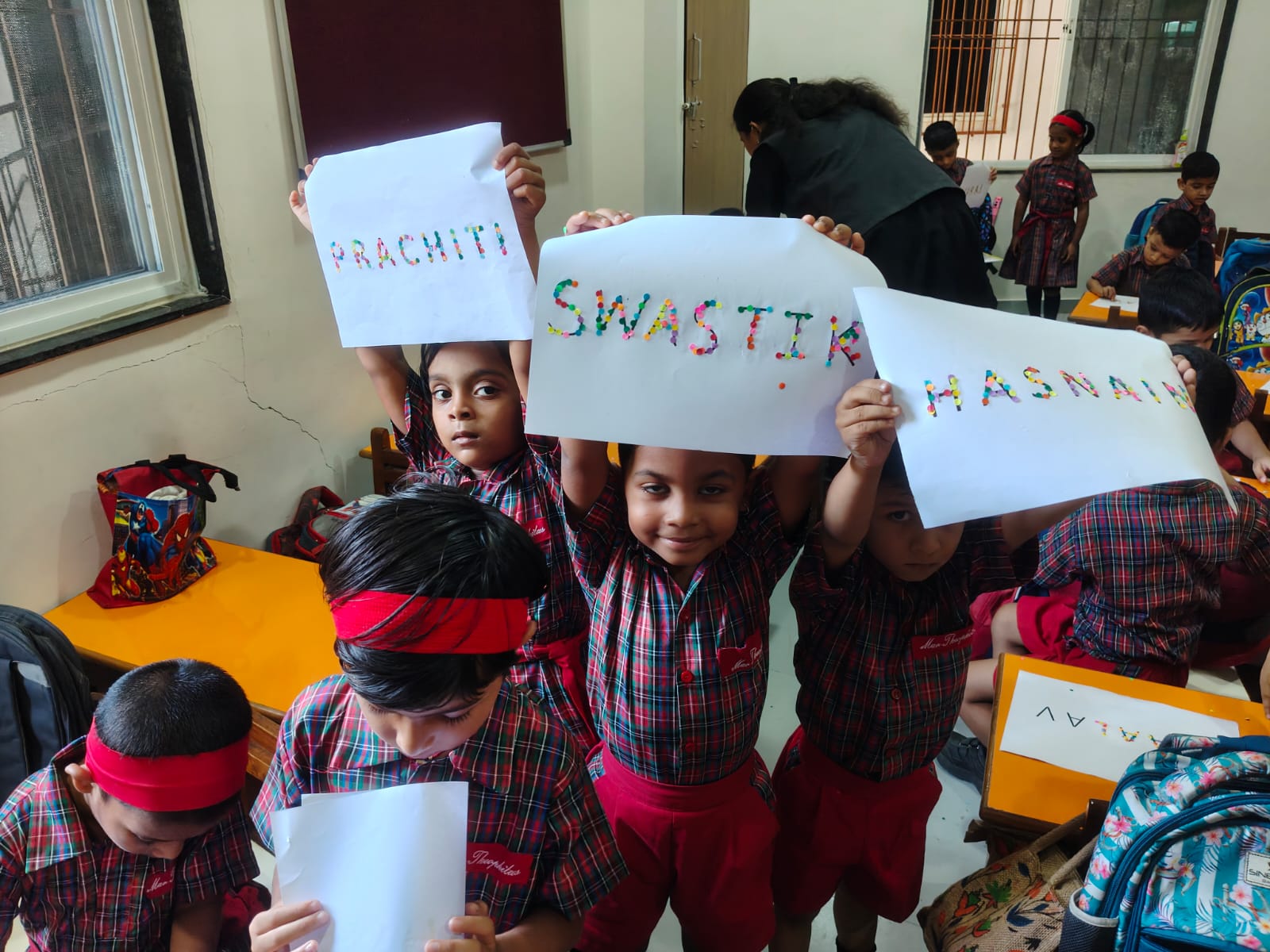 Spelling outline matching TANMAY