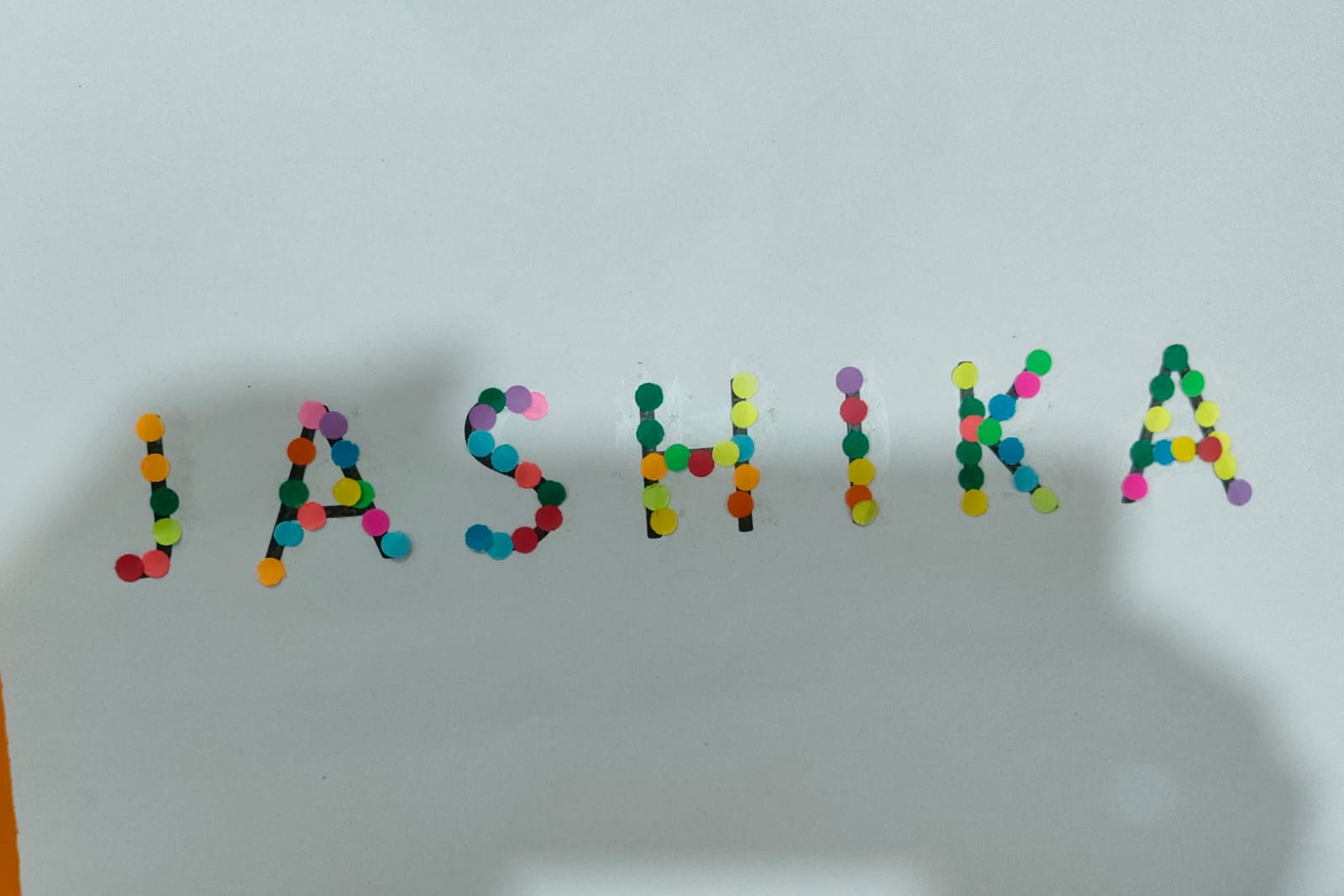 Spelling outline matching SWASTIK