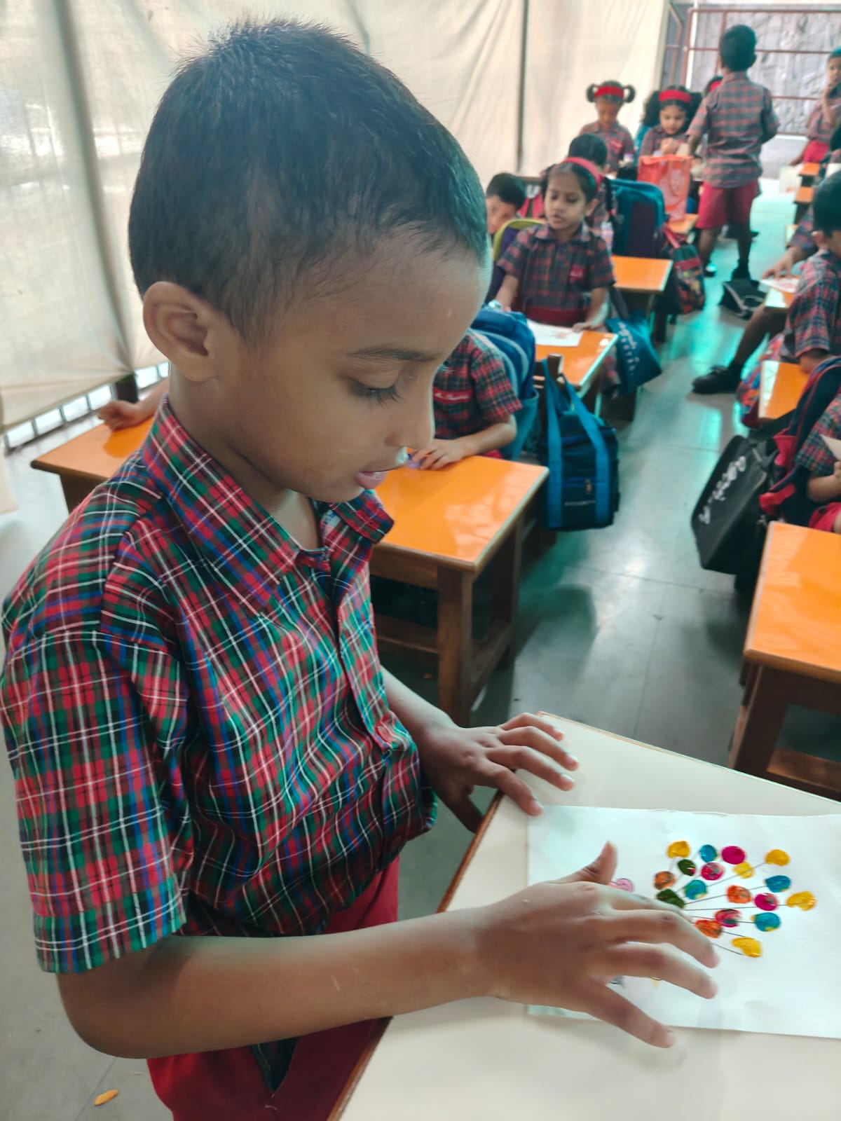Fingerprint Painting Activities